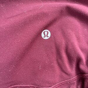 lululemon maroon align leggings!